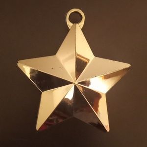 Silver Star Balloon Weights Party Supplies Bundle of 11